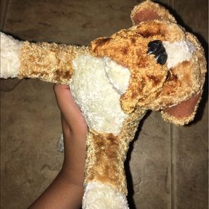 Cute bulldog stuffed animal carnival